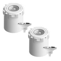 2 Spot Gravity Emb + Lâmpada AR111 12W 4000K Save Energy BR