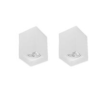 2 Spot Plafon De Sobrepor Ar70 Quadrado Branco Direcionavel Externo Lup01 2 Spot Plafon De Sobrepor Ar70 Quadrado Branco Direcionavel Externo Lup01