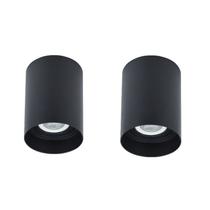 2 Spot Plafon Sobrepor Par20 Redondo Direcionavel Preto Externo Lup02 2 Spot Plafon Sobrepor Par20 Redondo Direcionavel Preto Externo Lup02