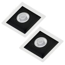 2 Spot Recuado Embutido Quadrado Save Energy para Lâmpada Par30 2 Spot Recuado Embutido Quadrado Save Energy para Lâmpada Par30