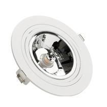 2 Spots Embutir Redondo Ar111 Gu10 Dirigível Save Energy