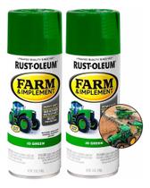 2 Spray Automotivo Verde John Deer Brilhante Rust Oleum 2 Spray Automotivo Verde John Deer Brilhante Rust Oleum