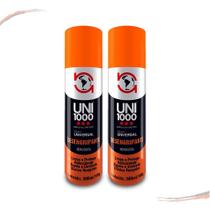 2 Spray Desengripante E Lubrificante Aerossol Uni1000 300ml