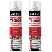 2 Spray Impermeabilizante de Tecido Estofado Tenis Unipega