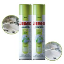 2 Spray Limpador Box Banheiro Limpa Perfuma Dá Brilho 400ml