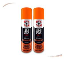 2 Spray Uni1000 Produtos Multiuso Desengripa Lubrifica 300ml - UN / 2 2 Spray Uni1000 Produtos Multiuso Desengripa Lubrifica 300ml - UN / 2