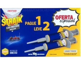 2 Straik Gel Mata Formigas Doceiras Isca Atrativa Seringa 10g