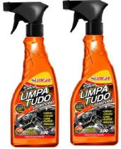 2 Super Limpador Limpa Tudo Luxcar 500 Ml