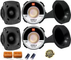 2 Super Tweeter St200 + 2 Driver D200x + Corneta Curta + Cap