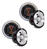 2 Super Tweeter St400 + 2 Driver Fenólico Jbl D405 Triox