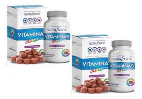 2 Suplemento Alimentar Cães Nutrafases Vitaminas 60 Tablets