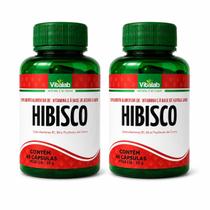 2 Suplemento Alimentar Hibisco Vitaminas 60 cápsulas Vitalab 2 Suplemento Alimentar Hibisco Vitaminas 60 cápsulas Vitalab