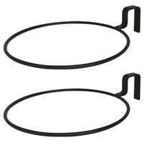 2 Suporte Anel Treliça Pallet Vaso Autoirrigável 21cm Raiz