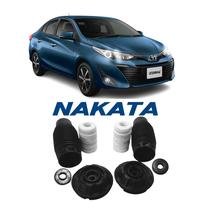 2 Suporte Batente Coxim Dianteiro Yaris Sedan 2020 2021 2022