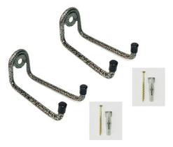 2 Suporte P/ Vassoura E Rodo Parede Pequeno 10cm De Ferro 2 Suporte P/ Vassoura E Rodo Parede Pequeno 10cm De Ferro