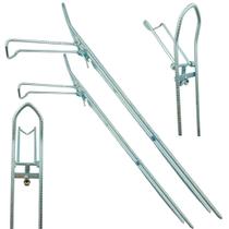 2 Suporte para Vara de Pesca Manivela 48cm 2 Suporte para Vara de Pesca Manivela 48cm