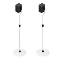 2 Suporte Pedestal Ajustável Caixa De Som Home Theater Branco 2 Suporte Pedestal Ajustável Caixa De Som Home Theater Branco