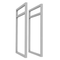 2 Suporte Prateleira Industrial Cozinha Parede 30cm Prof 2 Suporte Prateleira Industrial Cozinha Parede 30cm Prof
