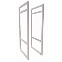 2 Suporte Prateleira Nicho Duplo Estilo Industrial Suspensa Parede Teto 60x28cm 2 Suporte Prateleira Nicho Duplo Estilo Industrial Suspensa Parede Teto 60x28cm