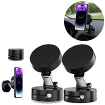 2 Suportes 360 P/ Celular Magnético Portátil Escritório Carro 2 Suportes 360 P/ Celular Magnético Portátil Escritório Carro