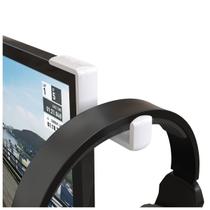 2 Suportes Canto de Tela Headphone Headset TV Monitor CT