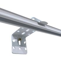 2 Suportes L Com Presilhas 20mm Para Trilho Suíço Simples 2 Suportes L Com Presilhas 20mm Para Trilho Suíço Simples