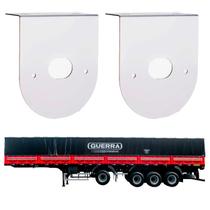 2 Suportes Lanterna 1 Maria Guerra 65mm Inox