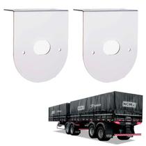 2 Suportes Lanterna 1 Maria Noma 65mm Inox