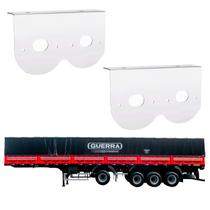 2 Suportes Lanterna 2 Marias Guerra 85mm Inox