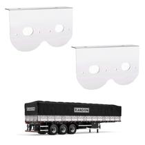 2 Suportes Lanterna 2 Marias Randon 65mm Inox