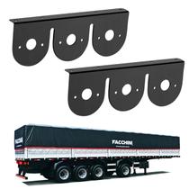 2 Suportes Lanterna 3 Marias Facchini 85mm Ferro 2 Suportes Lanterna 3 Marias Facchini 85mm Ferro