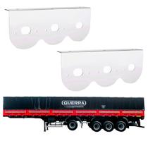 2 Suportes Lanterna 3 Marias Guerra 65mm Inox