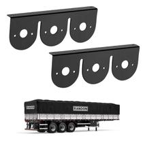 2 Suportes Lanterna 3 Marias Randon 85mm Ferro 2 Suportes Lanterna 3 Marias Randon 85mm Ferro