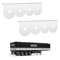 2 Suportes Lanterna 4 Marias Randon 65mm Inox