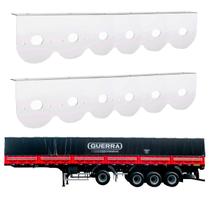 2 Suportes Lanterna 6 Marias Guerra 65mm Inox 2 Suportes Lanterna 6 Marias Guerra 65mm Inox