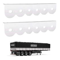 2 Suportes Lanterna 6 Marias Randon 65mm Inox