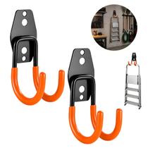 2 Suportes Multiuso Aço Premium Parede Até 23kg Resistente