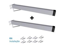 2 Suportes P/pia Parafusar 50cm Branco