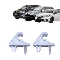 2 Suportes para Quebra Sol Corolla 2014 Até 2017 Hilux SW4 2005 2006