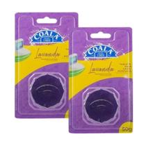 2 Tablete Coala 50g Lavanda Caixa Acoplada Banheiro Tanque Descarga Perfume Contra Fungos Mofo Bactérias Mau Cheiro Clínica Shopping Escola