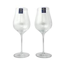 2 Taças 500ml Cristal Bohemia Limosa Vinho Branco Tinto Mesa 2 Taças 500ml Cristal Bohemia Limosa Vinho Branco Tinto Mesa
