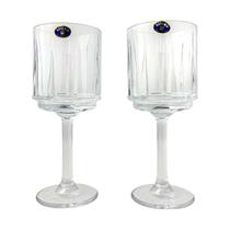 2 Taças Cristal Bohemia 340ml Olivia Trabalhada Vinho Tinto