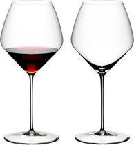 2 Taças de Cristal Riedel Para Vinho Pinot Noir Veloce 763ml