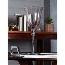 2 Taças para Vinho Lily Ouro 250ml Rosa e Cinza 2 Taças para Vinho Lily Ouro 250ml Rosa e Cinza