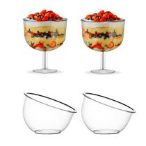 2 taças tropical 1,3 sem tampa + 2 taças inc s/ ped grande