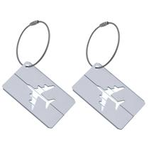 2 Tags Para Mala Mochila Bolsa Bagagem Viagem Resistente Segura 2 Tags Para Mala Mochila Bolsa Bagagem Viagem Resistente Segura