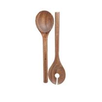 2 Talheres para Salada em Acácia 31x7,5cm Kenya 2 Talheres para Salada em Acácia 31x7,5cm Kenya