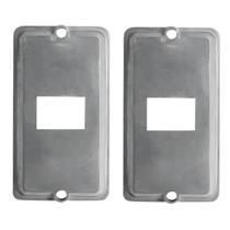 2 Tampa Condulet Fixo Medida 1 Alumínio Tomada Rj Sieg 2 Tampa Condulet Fixo Medida 1 Alumínio Tomada Rj Sieg