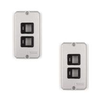 2 Tampa Condulete 1/2-3/4 P/ 2 Rj45 Com Moldurura Tramontina