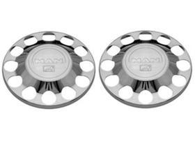 2 Tampa Cubo Cromada Traçao MAN